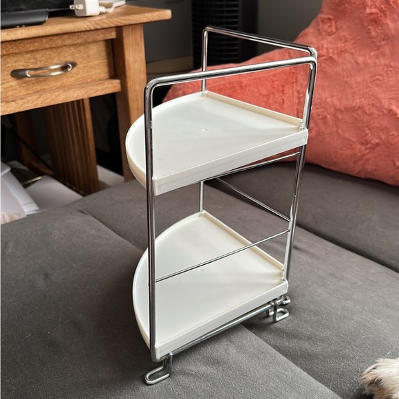 Two Tier Corner Shelf - Picture 2 of 4